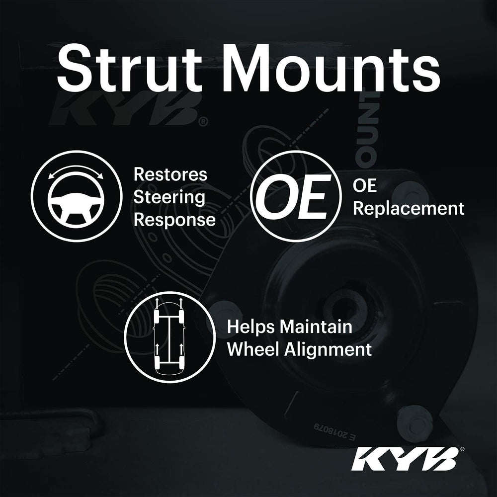 KYB SM5640 mount kit installation ready highlighting enhanced suspension compatibility