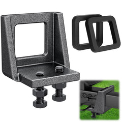 KYNTHAX anti-rattle hitch clamp secures a quiet tow in 2-inch receivers.