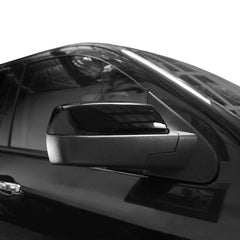 KYYET Sierra 1500 gloss black mirror cap, clip-on design for quick refresh.