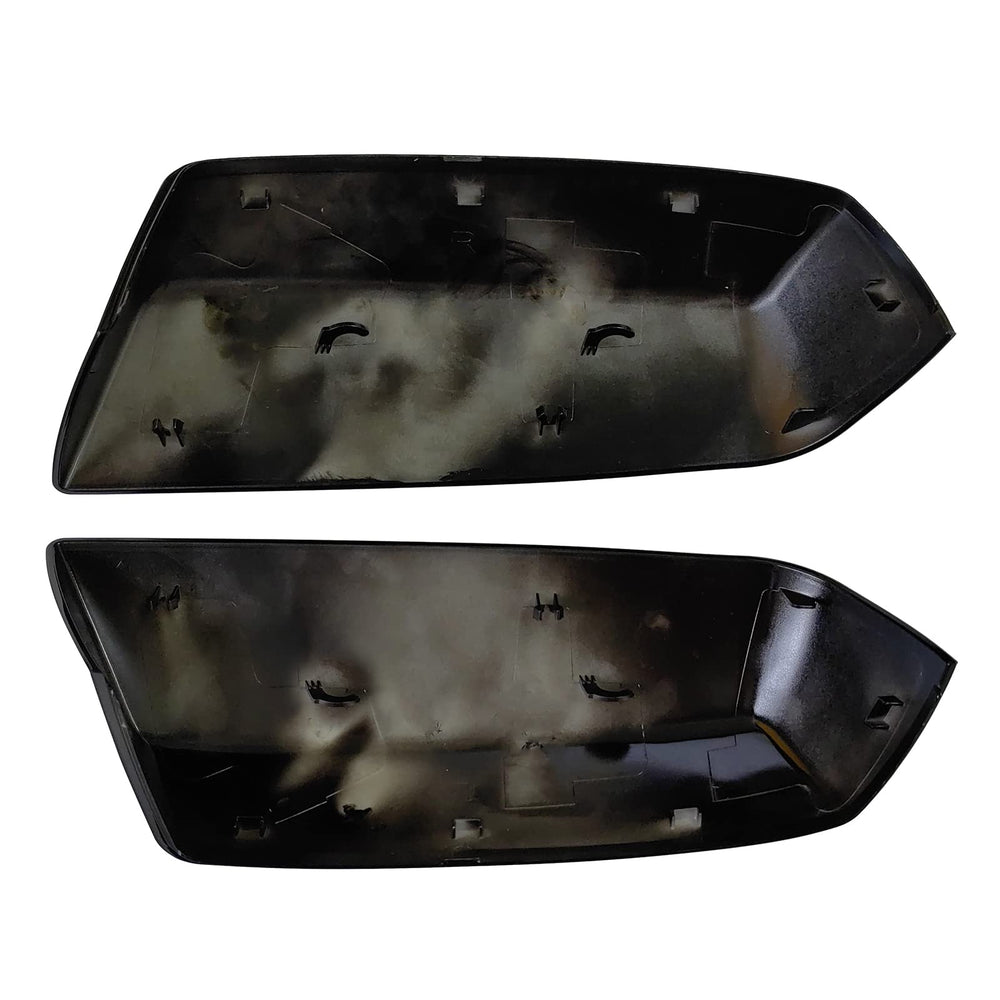 KYYET Sierra 1500 mirror cap on passenger side, durable ABS finish.