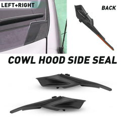 KYYET wiper cowl trim panel matte black finish for a sleek look on Sienna.