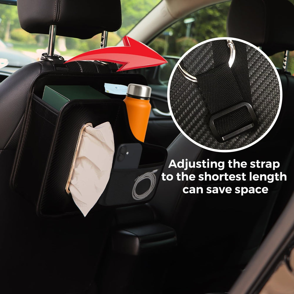 KZBHHP durable PU leather organizer resists spills and wipes clean