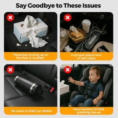 KZBHHP large compartments fit 100-130 tissues and wipes neatly