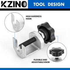 KZINO conical spline wiper puller compatible with spline fittings