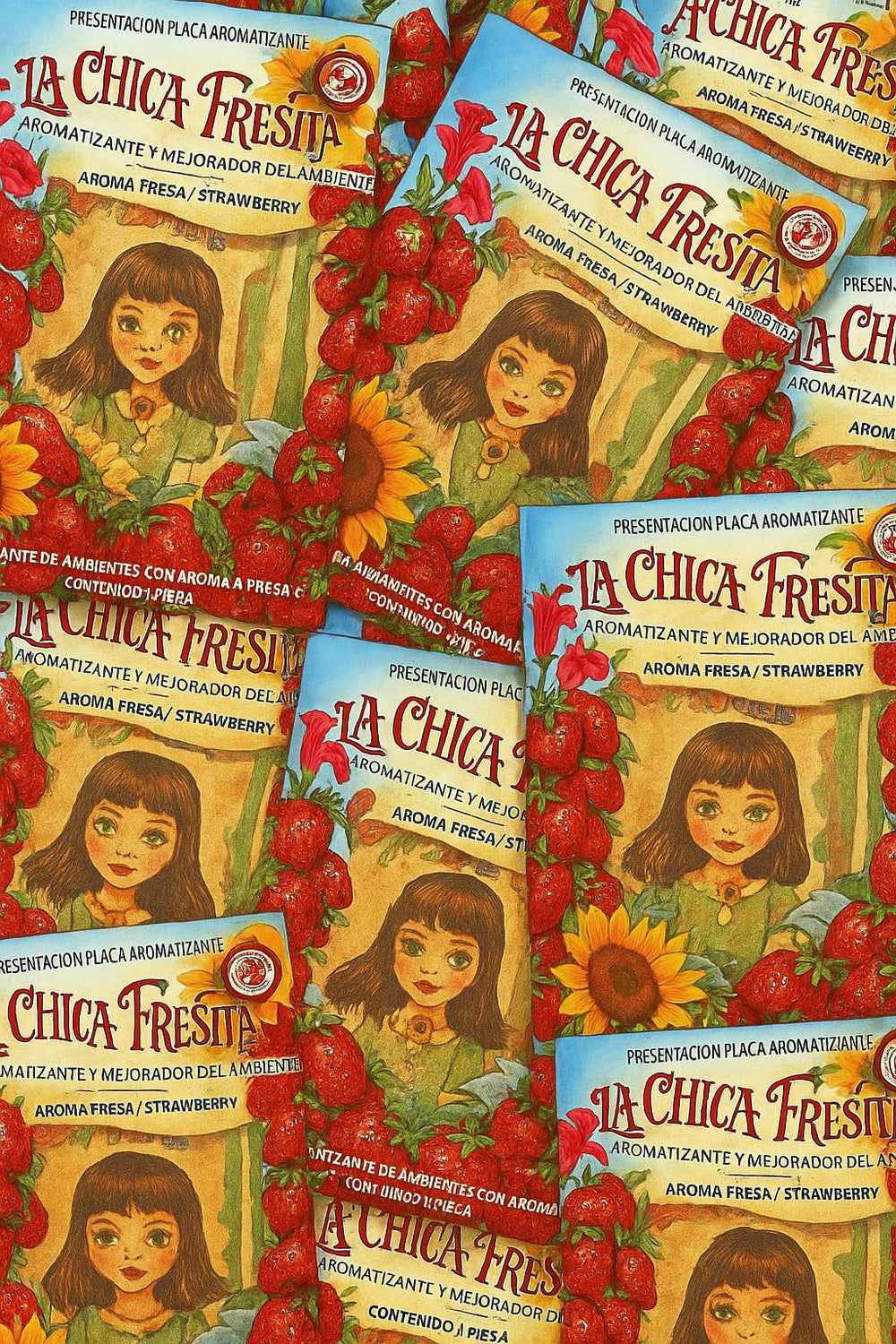 La Chica Fresita 15-piece set arrives ready to install with ease.
