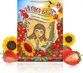 La Chica Fresita strawberry car air fresheners in a 15-pack for ongoing freshness.