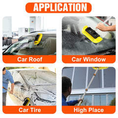 LAANPOLE long handle reduces bending and ladder use