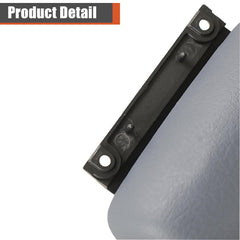 Labwork blue-gray center console lid for Tacoma, angle view, easy to install.