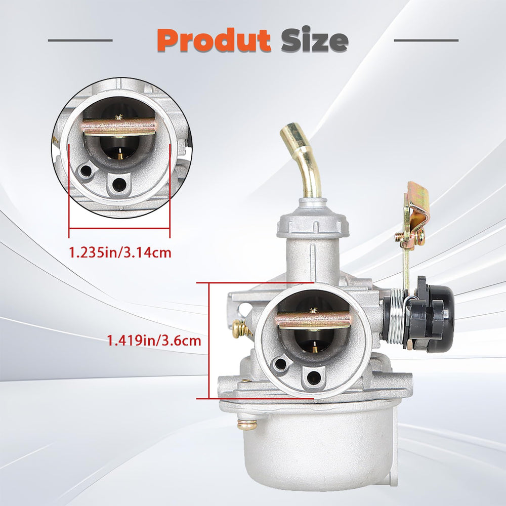 Labwork carburetor replacement for Polaris Outlaw 90 fitment ensures reliable performance on trails.