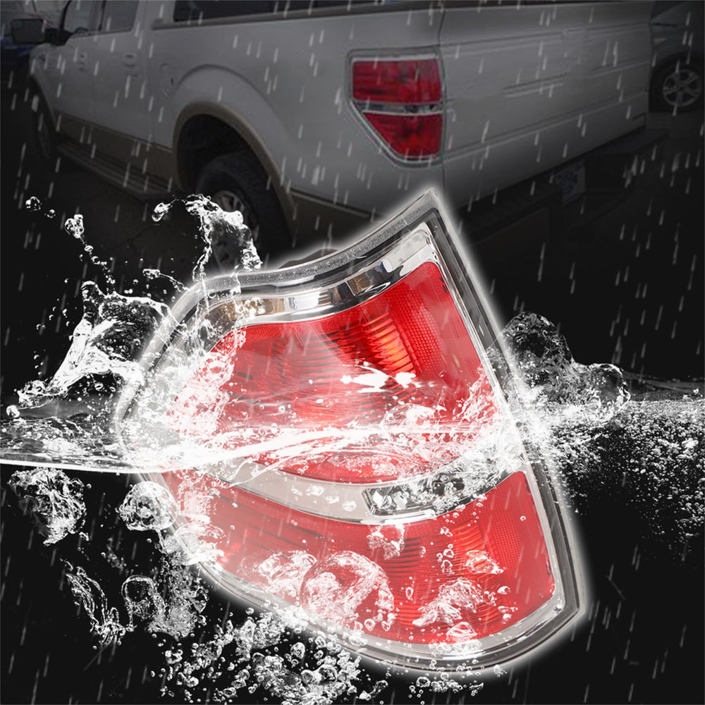 Labwork easy-install tail light left emphasizes fast replacement.