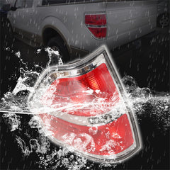 Labwork easy-install tail light left emphasizes fast replacement.