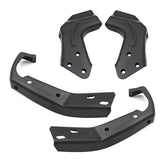 Labwork front bumper brace bracket left side restores alignment and support.