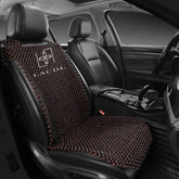 LACDL beaded seat cover with cooling wood beads for summer comfort
