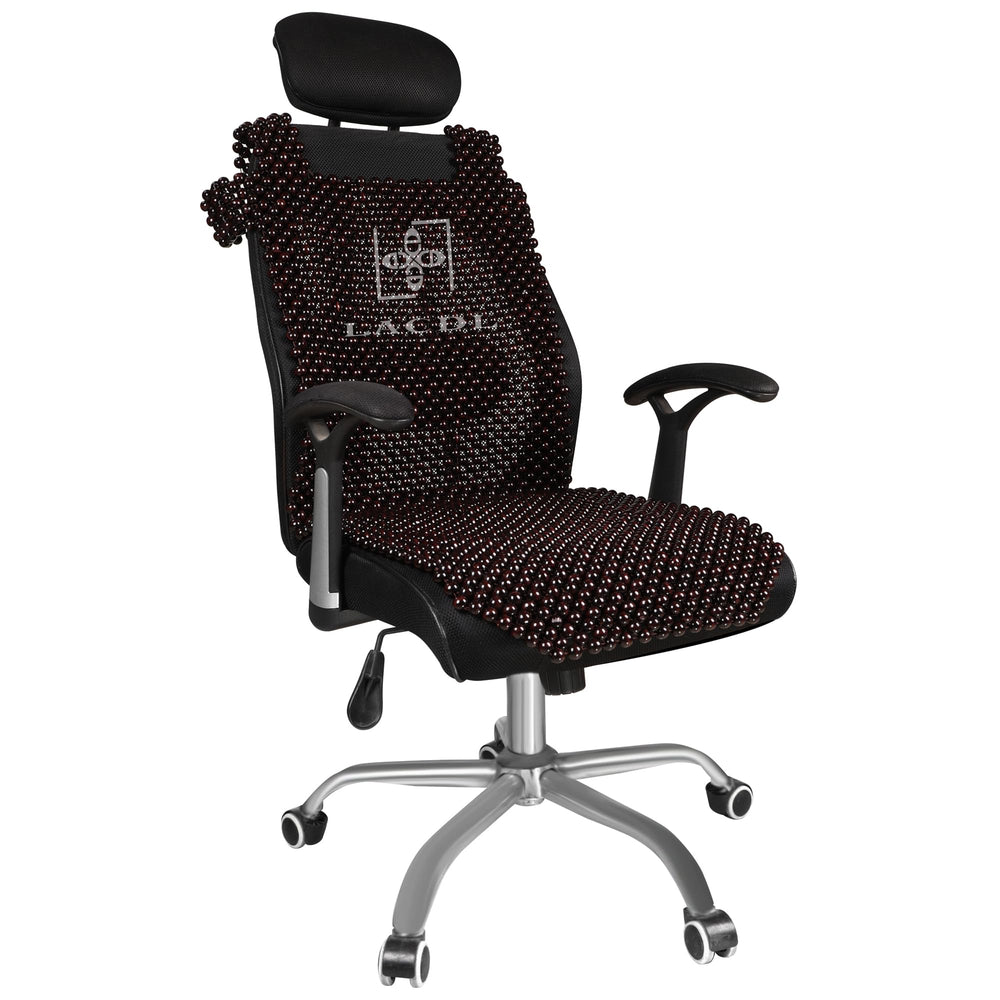 LACDL beaded seat cover provides massage-like comfort on long drives