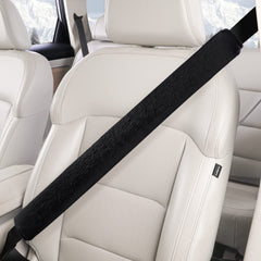 LACDL soft plush seatbelt cover 10.5in protects neck and clothes with cozy cushioning.