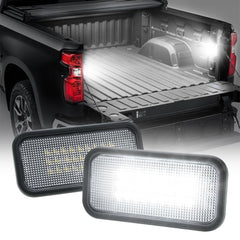 LACHTEM LED truck bed light pair provides 6000K daylight illumination for nighttime loading