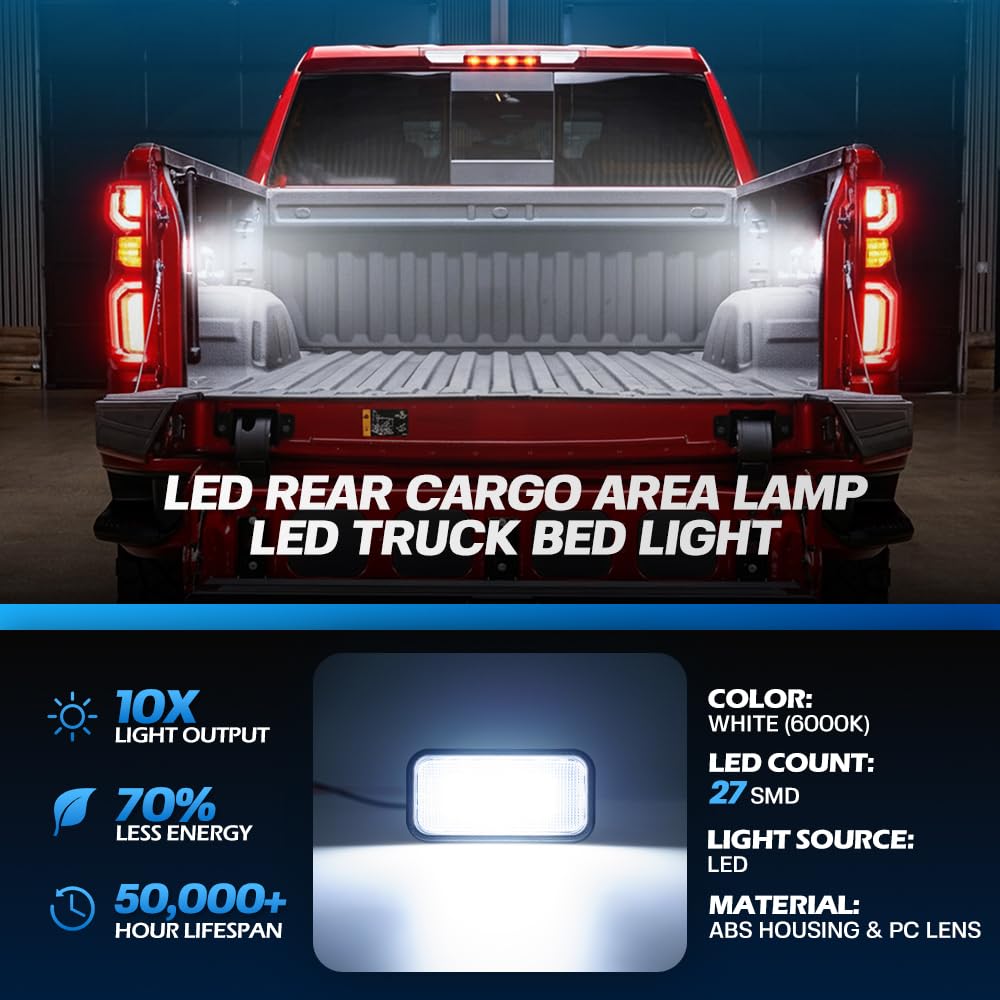 LACHTEM plug-and-play installation makes upgrading truck bed lighting quick and effortless