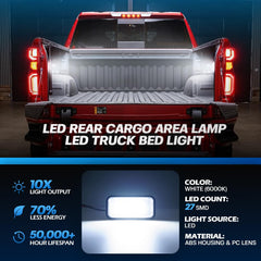 LACHTEM plug-and-play installation makes upgrading truck bed lighting quick and effortless