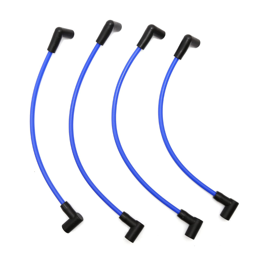 Laffoonparts 4pc marine spark plug wire set for Johnson Evinrude 90-115HP improve ignition reliability