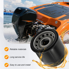 Laffoonparts oil filter in hand, simple replacement planning for maintenance.