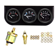 LAGWIUY 3-in-1 gauge front dial on dash for clear on-dash readings