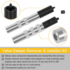 LAIKOU 36050 valve-spring compressor kit enables easy disassembly and reassembly.