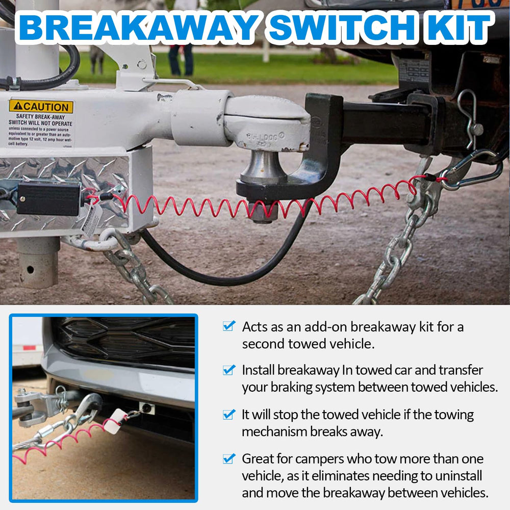 LAIKOU BRK2505 breakaway switch terminals ensuring reliable conductivity.