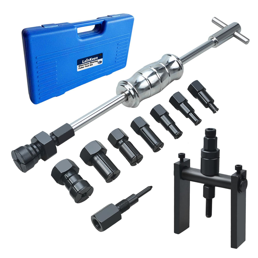 LainKeen 12-piece bearing puller kit with case for easy storage