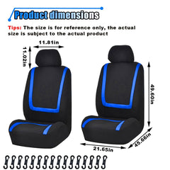 LAINLOY universal-fit airbag-compatible seat covers fitting most vehicles safely