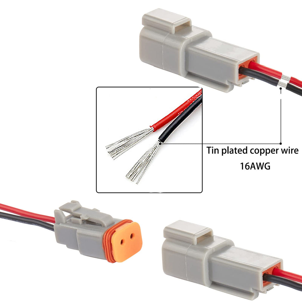 Laisomeke 16AWG cable end with PA66 shell designed for durable connections.