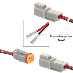Laisomeke 16AWG cable end with PA66 shell designed for durable connections.