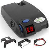 LAJBZ proportional brake controller front view with compact dash-mounted design.