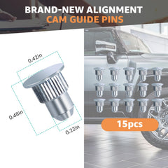 Lakapre easy-install camber pins speed up wheel alignment projects.