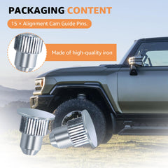Lakapre Yukon Cadillac Escalade camber pin fit ensures reliable alignment.