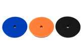 Lake Country blue heavy polishing pad ready for tough paint correction
