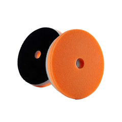 Lake Country HDO orange foam polishing pad cuts fine scratches for a smooth base.