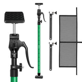 Lakfus heavy duty cargo bar assembly shows telescoping universal fit.