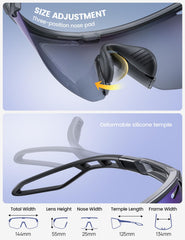 Lamicall anti-fog design and ventilation prevent fog during rides.