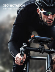 Lamicall bike phone holder offers tool-free quick setup for busy commutes.