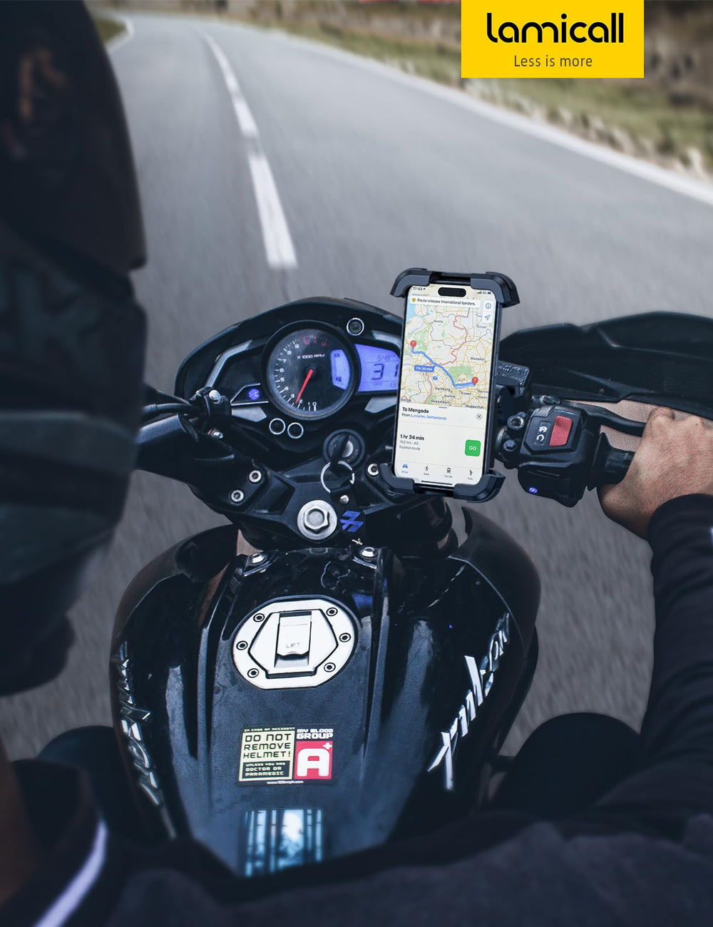 Lamicall durable alloy and plastic construction designed for long-term riding.