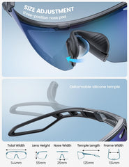 Lamicall impact-resistant lenses withstand active outdoor workouts.