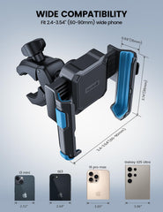 Lamicall one-hand operation enables easy mounting and releasing.