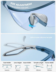 Lamicall anti-fog vents promote airflow for clear vision during activities.