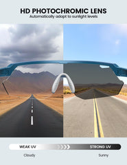 Lamicall sunglasses offer UV400 protection to reduce glare and eye strain.