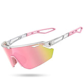 Lamicall Polarized Sunglasses front view with UV400 protection for sunny days.