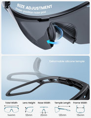 Lamicall accessories including hard case and cleaning cloth