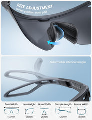 Lamicall wide-field sunglasses improve situational awareness for outdoor sports.