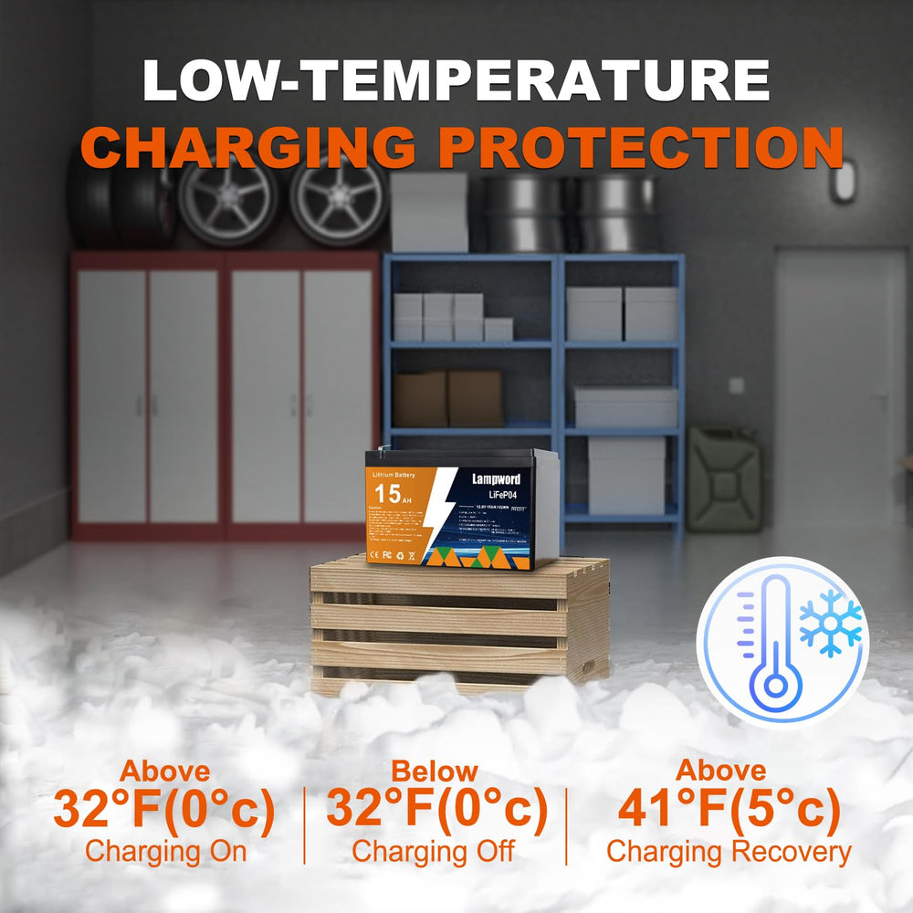 Lampword battery powering fish finder with dependable performance
