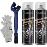 Lamsen Chain Lube 2x13oz bottles for durable bike lubrication