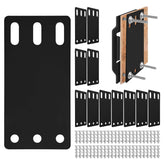 Lanbos 12Pcs E-Track backplate side view boosts cargo stability on rails
